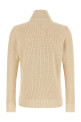 Кардиган из ребристого трикотажа  Бежевый MAISON MARGIELA SI1HA0013S17781105F
