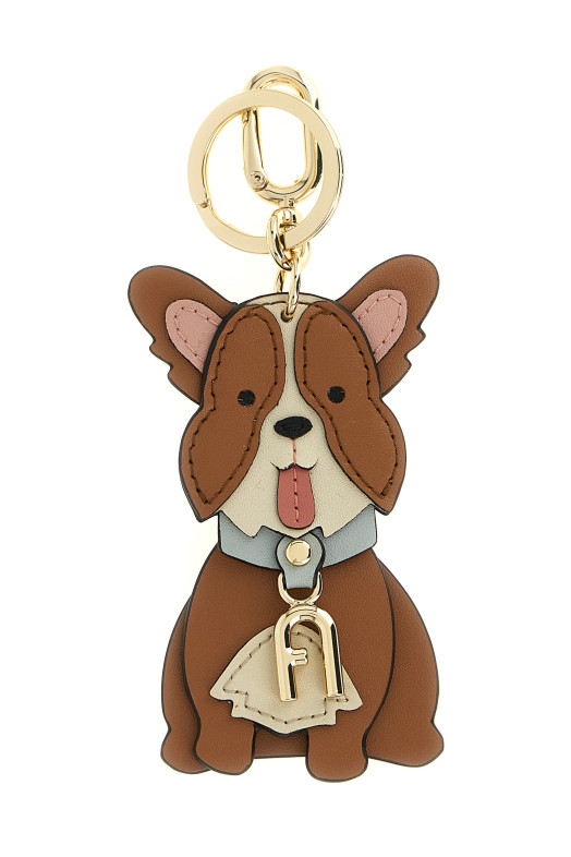 'Furla Allegra' keyring  Brown