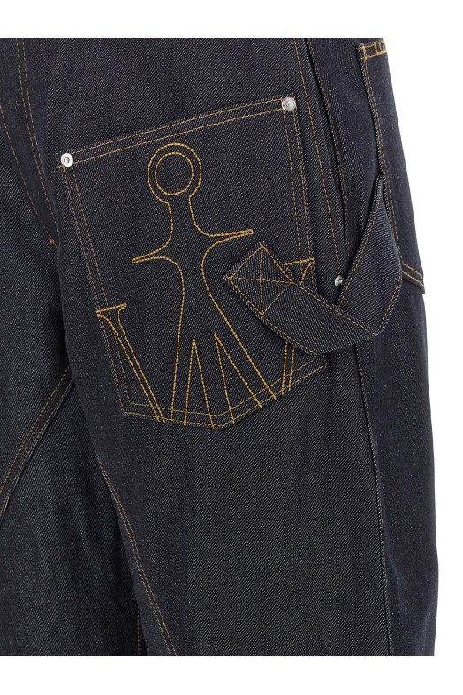 'Twisted Workwear' jeans  Blue