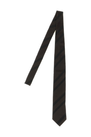 Regimental Silk tie  Brown