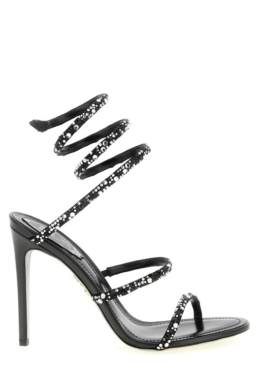 'Cleo' sandals  Black-grey