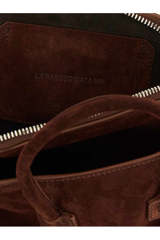 'La Passeggiata Mini' handbag  Brown