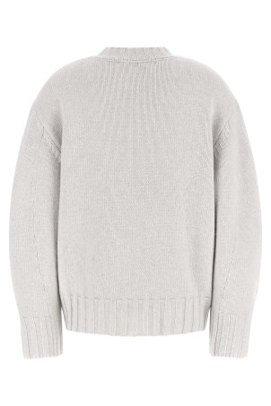 Asymmetrical hem sweater  Gray