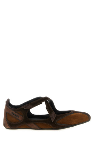 'Floor 01' ballet flats  Brown