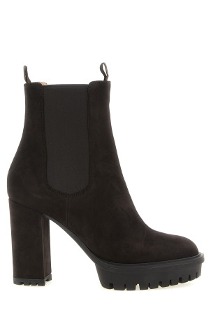 'Barry' ankle boots  Brown