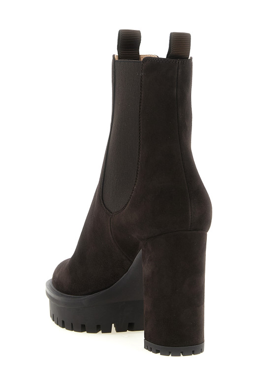 'Barry' ankle boots  Brown