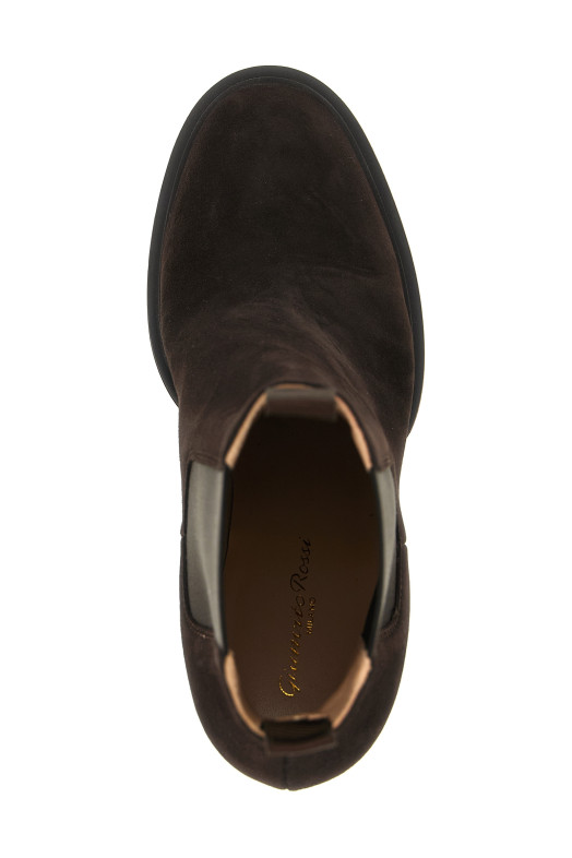 'Barry' ankle boots  Brown