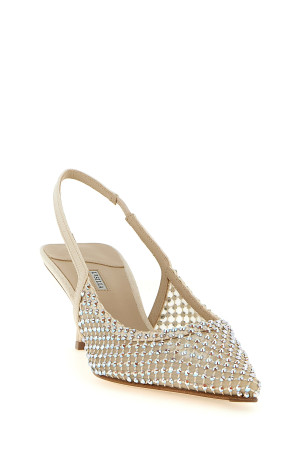 'Gilda' slingback Beige