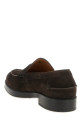 Замшевые лоферы коричневого цвета TOD'S XXM75L0JN80RE0S800