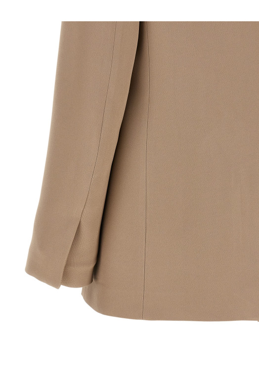 Twill blazer Beige