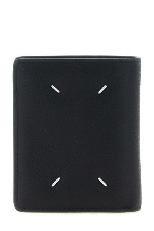 Bi-fold 'Four Stitches' wallet Black