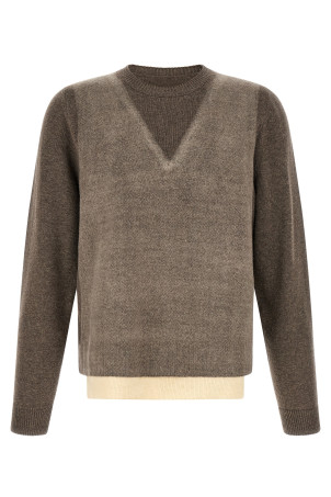 'Memory of' sweater Brown