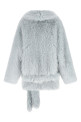 Faux fur blouson BLUE