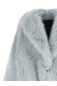 Faux fur blouson BLUE