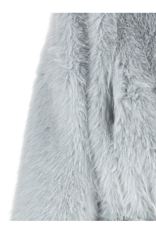 Faux fur blouson BLUE
