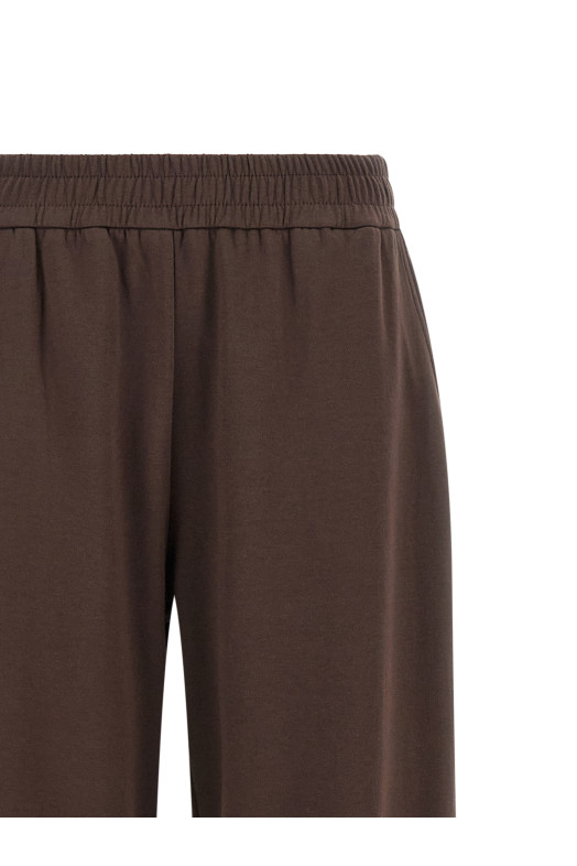 Double knit joggers Brown