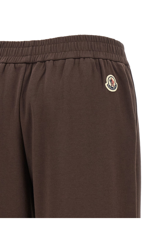 Double knit joggers Brown