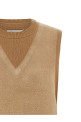 'Memory of' vest Beige