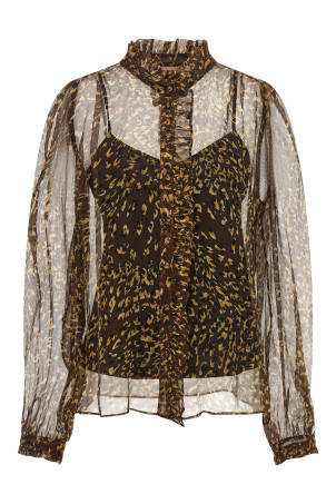 Animal shirt Brown