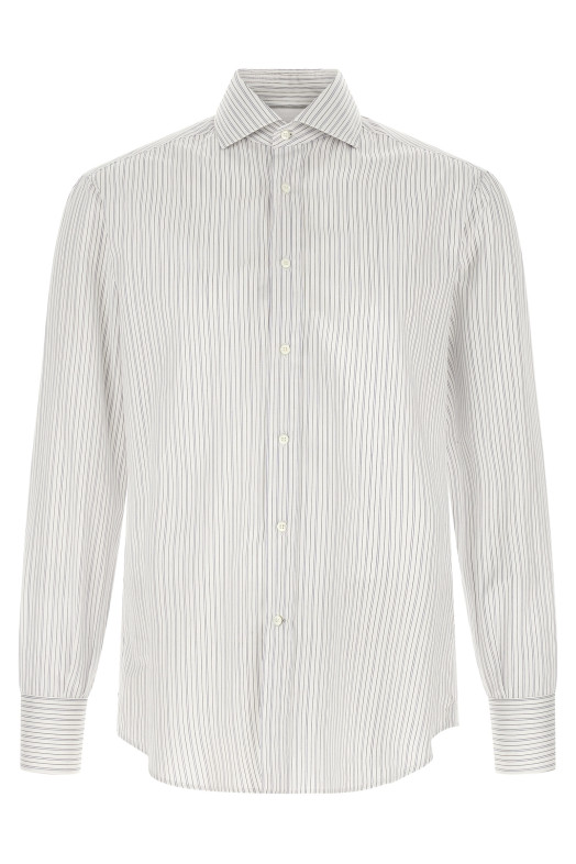 French collar shirt Blue