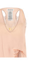 'Silk Lace Slip Midi Dress' dress Pink