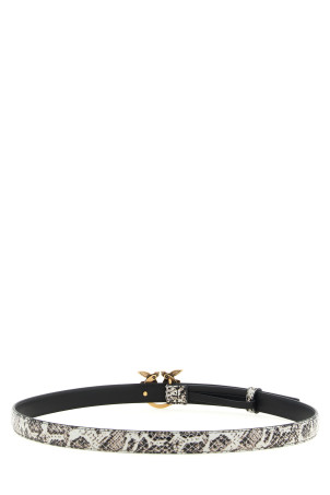 Python print leather belt Gray