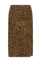 Animal skirt Brown