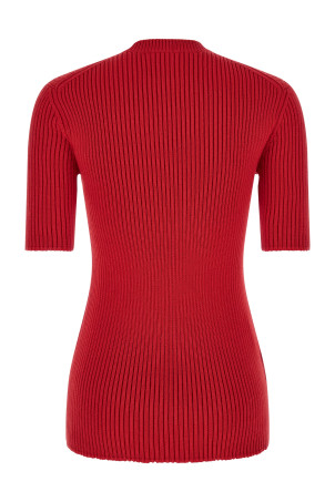 Ribbed sweater  Red
