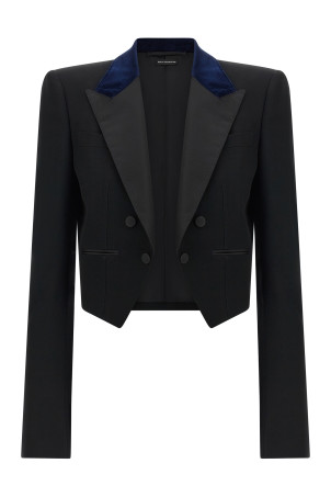 'Sharp' blazer Black