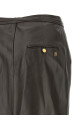 Leather skirt Brown