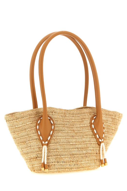 'Venus Basket' mini shopping bag Beige
