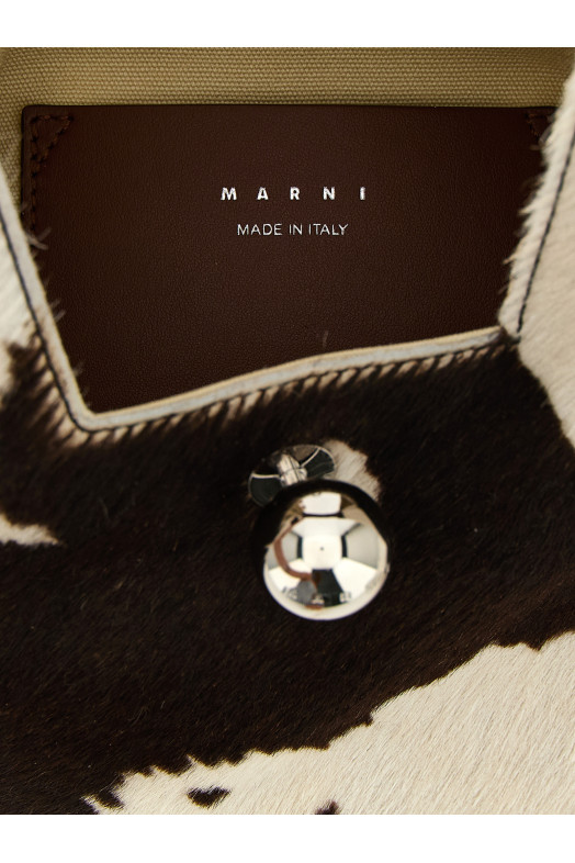 'Trapeze small' handbag Brown