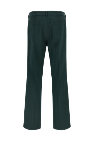Technical twill pants Green