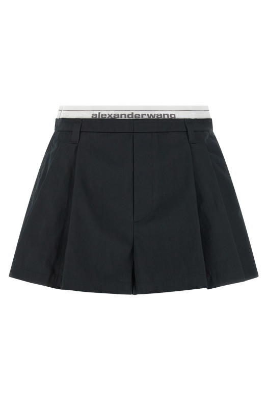 Logo band shorts Black