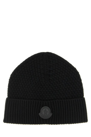 Basket stitch beanie Black