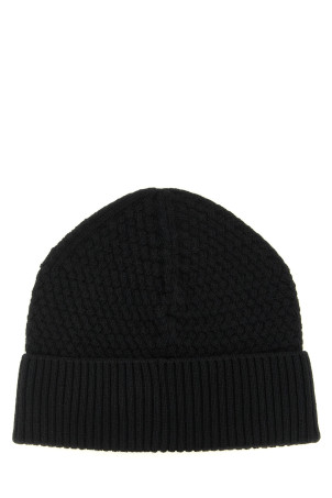 Basket stitch beanie Black