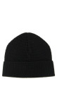 Шапка с узором «корзинка», черная MONCLER L20913B00026M4281999