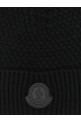 Шапка с узором «корзинка», черная MONCLER L20913B00026M4281999