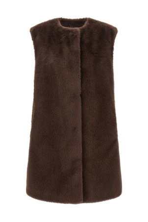 'Resort' vest Brown