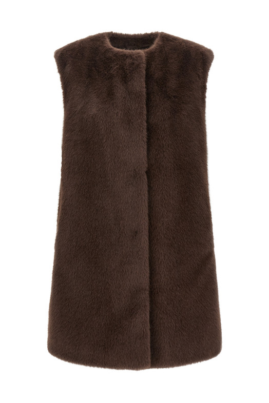 'Resort' vest Brown