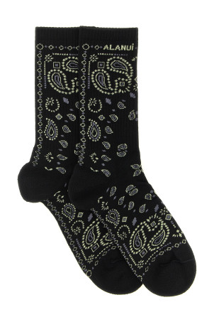 'Bandana' socks Black