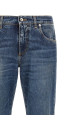 Logo plaque jeans Blue