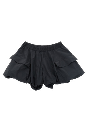 Taffeta shorts Black