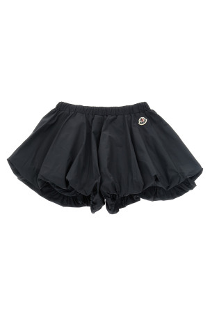 Taffeta shorts Black