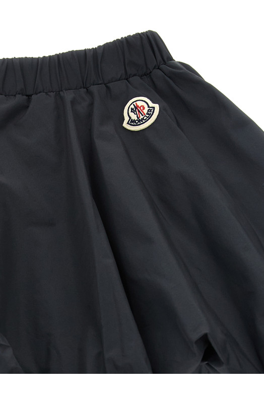Шорты из тафты, чёрные MONCLER ENFANT L29542B00001598AK927