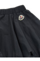 Шорты из тафты, чёрные MONCLER ENFANT L29542B00001598AK927
