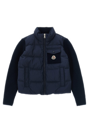 Padded cardigan Blue
