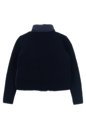 Padded cardigan Blue