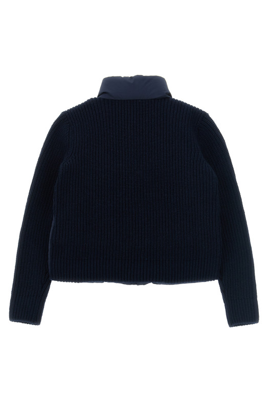 Кардиган с подкладкой, синий MONCLER ENFANT L29549B00005M4281745