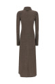 Turtleneck dress Beige